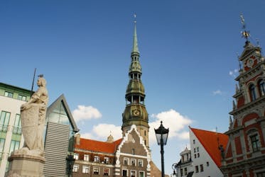 Passeio a pé pelo centro histórico de Riga